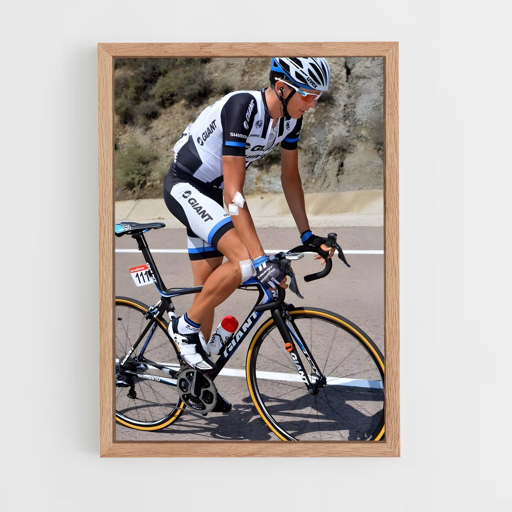 Poster Warren de barguil – affiche Cyclisme (vue 4)